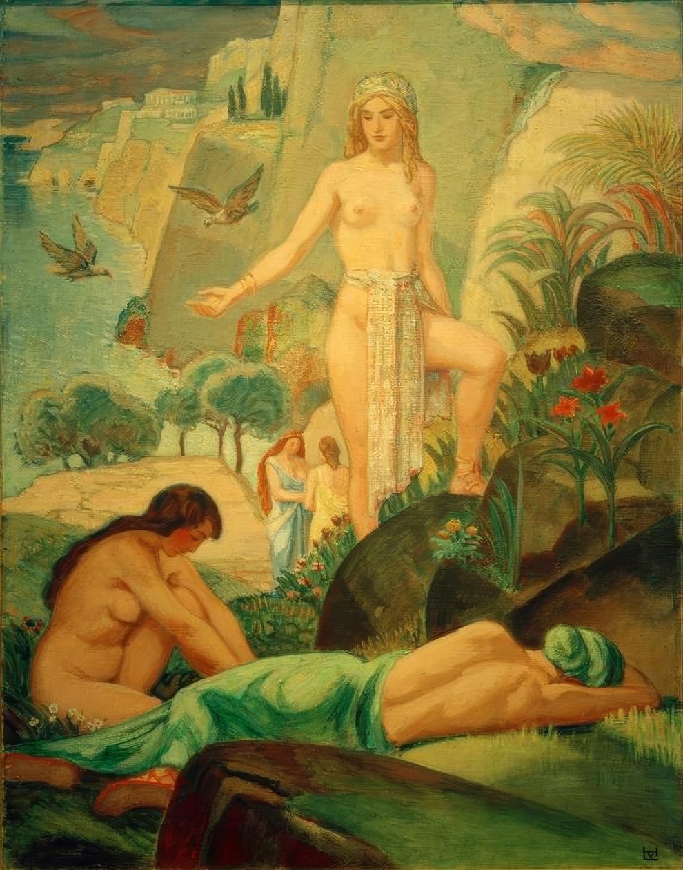 Aphrodite - Ludwig von Hofmann