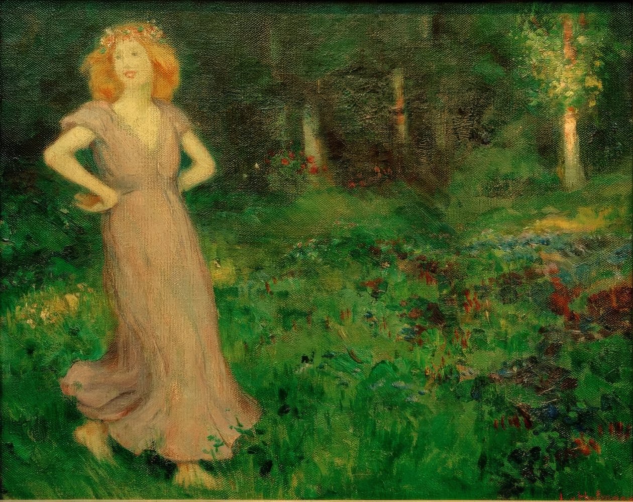 Danseuse - Ludwig von Hofmann