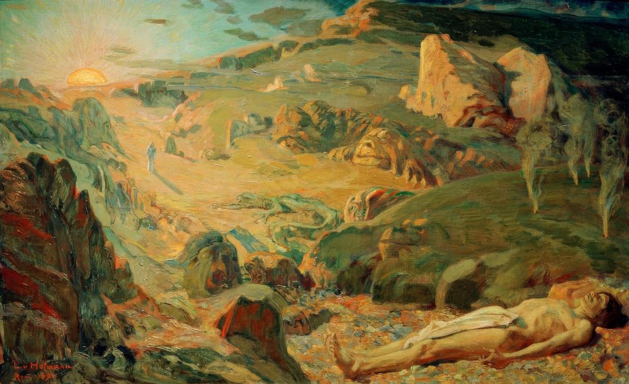 Vallée de la terreur - Ludwig von Hofmann