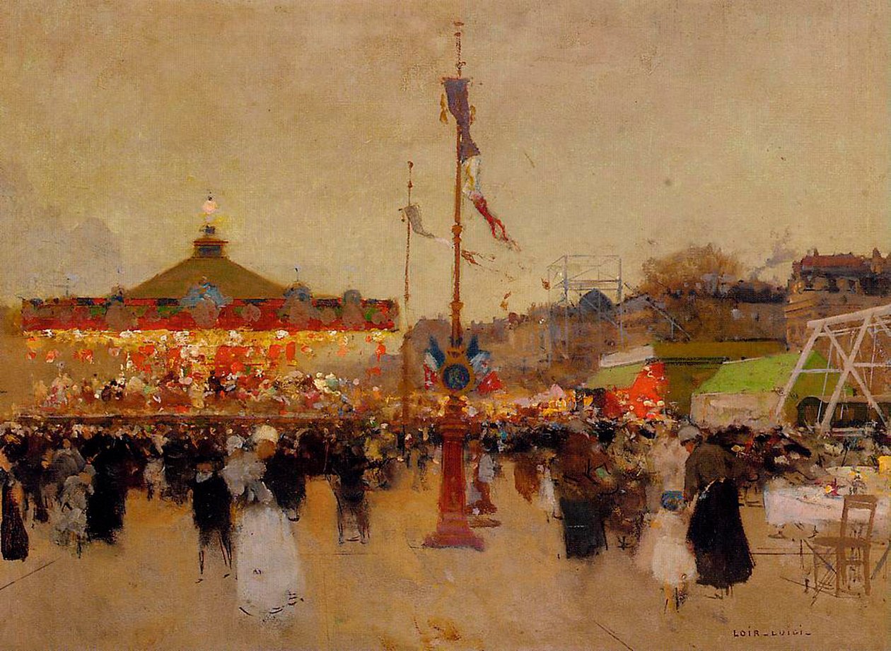 À la foire - Luigi Loir