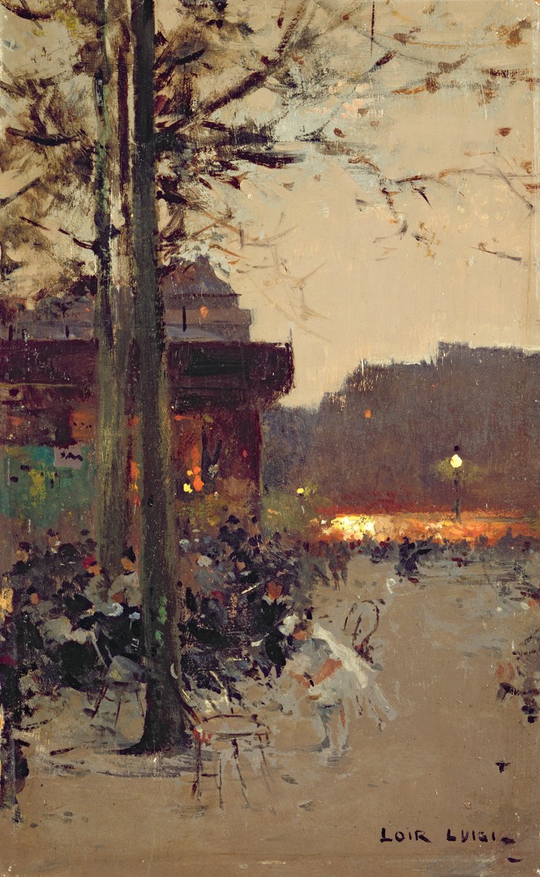 Paris le soir - Luigi Loir