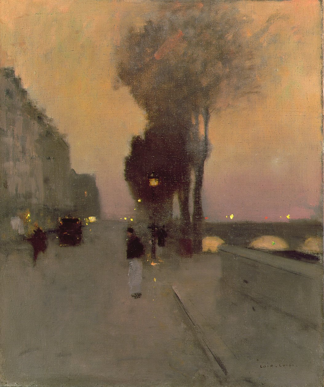 Quai Bourbon, Paris - Luigi Loir