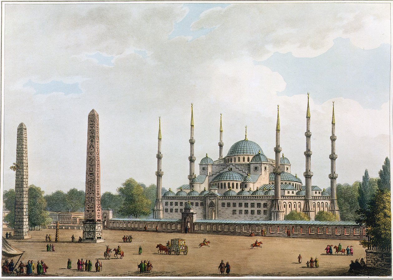 La Mosquée du Sultan Achmet à Constantinople, planche 2 de 
