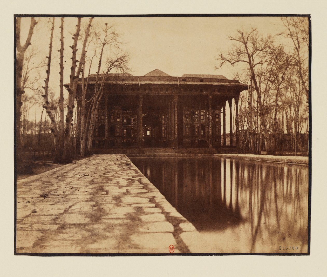 Ispahan, palais des Quarante colonnes Chihil Sotun - Luigi Pesce