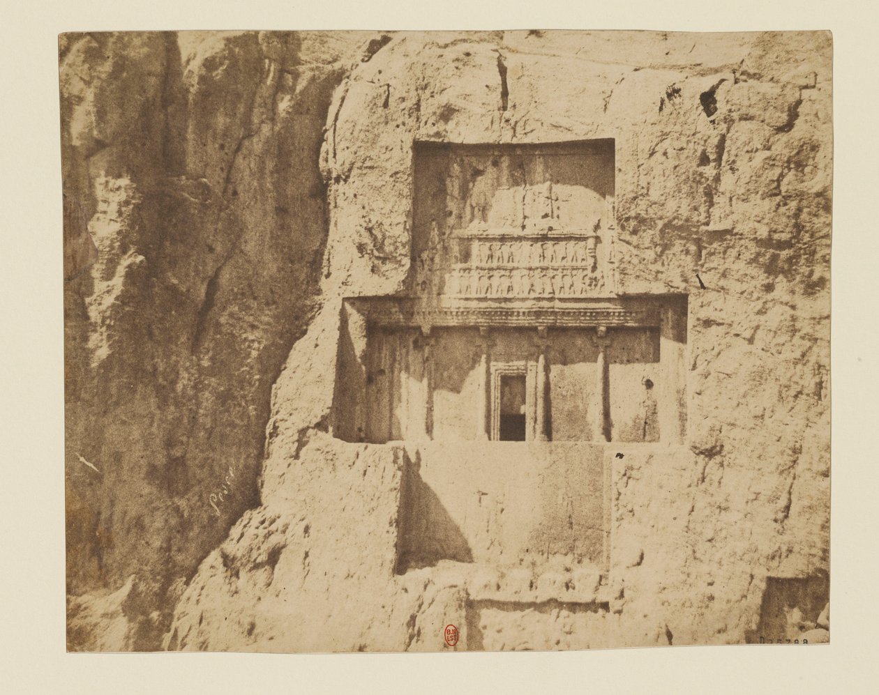 Vue 9 - Naqsh-e Rostam. Relief sassanide - Luigi Pesce
