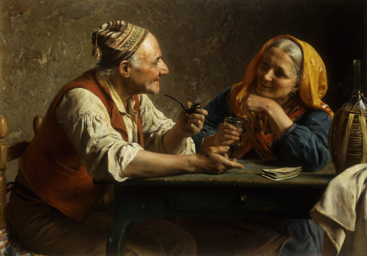 Le couple heureux - Luigi Bechi