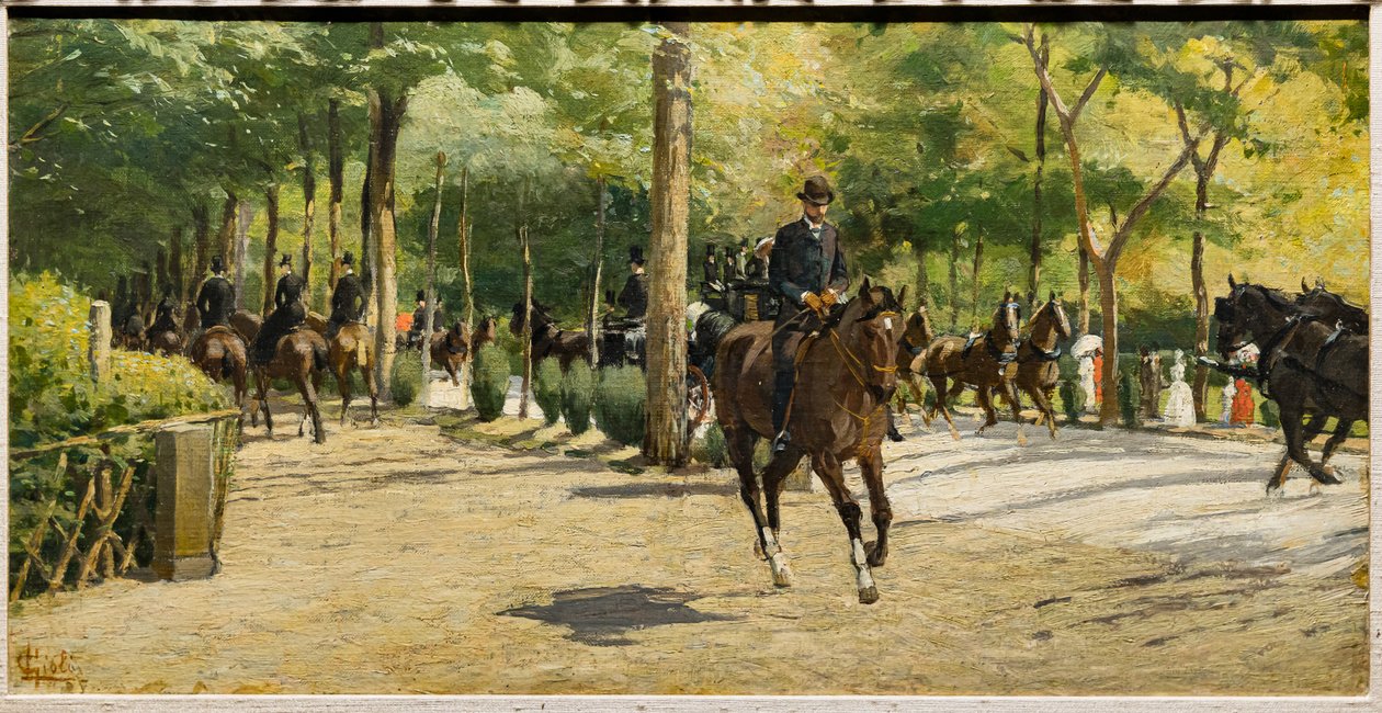 Aux Cascine - Luigi Gioli