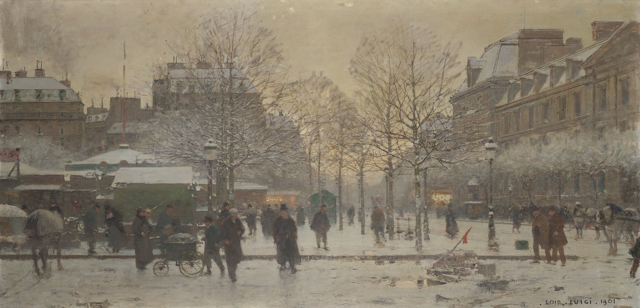 Place de la République - Luigi Loir