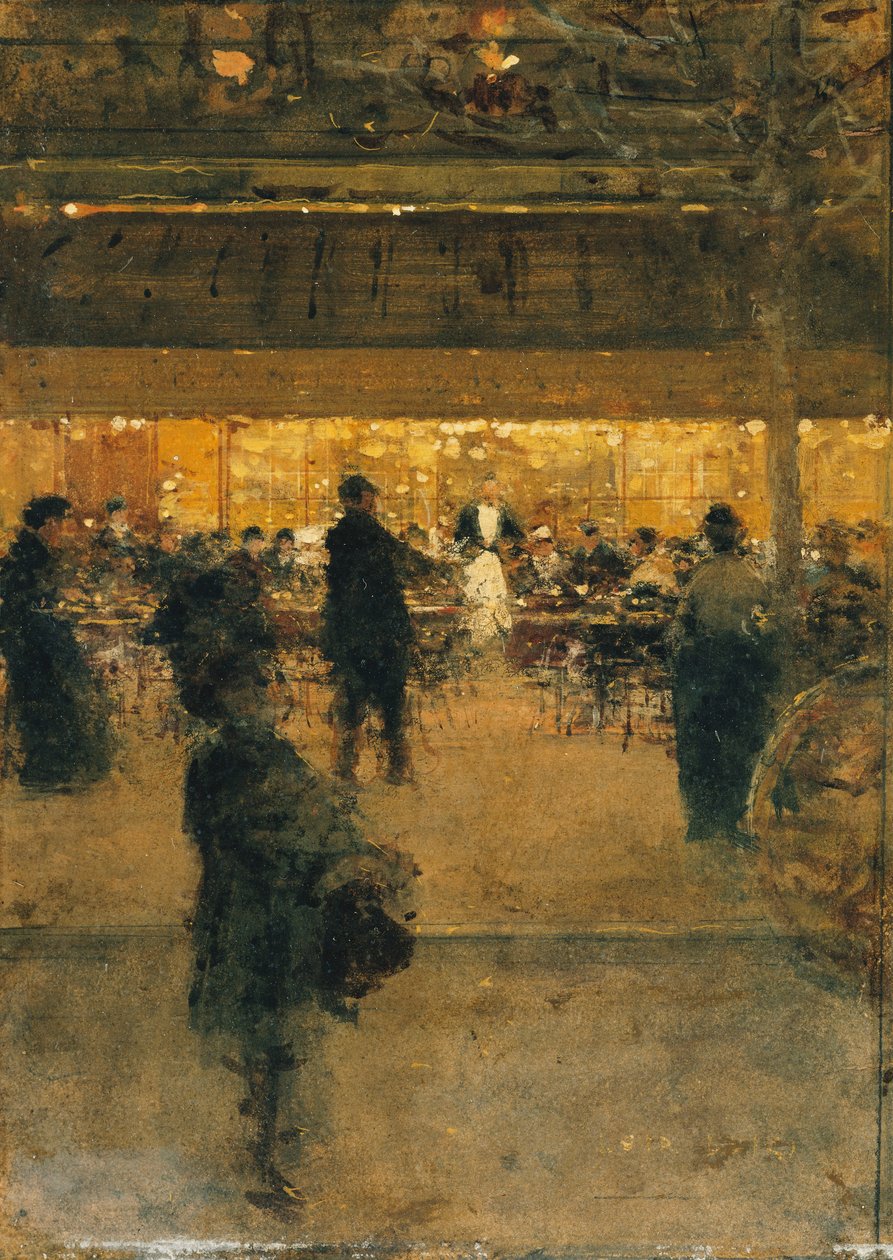 Le Café de nuit - Luigi Loir