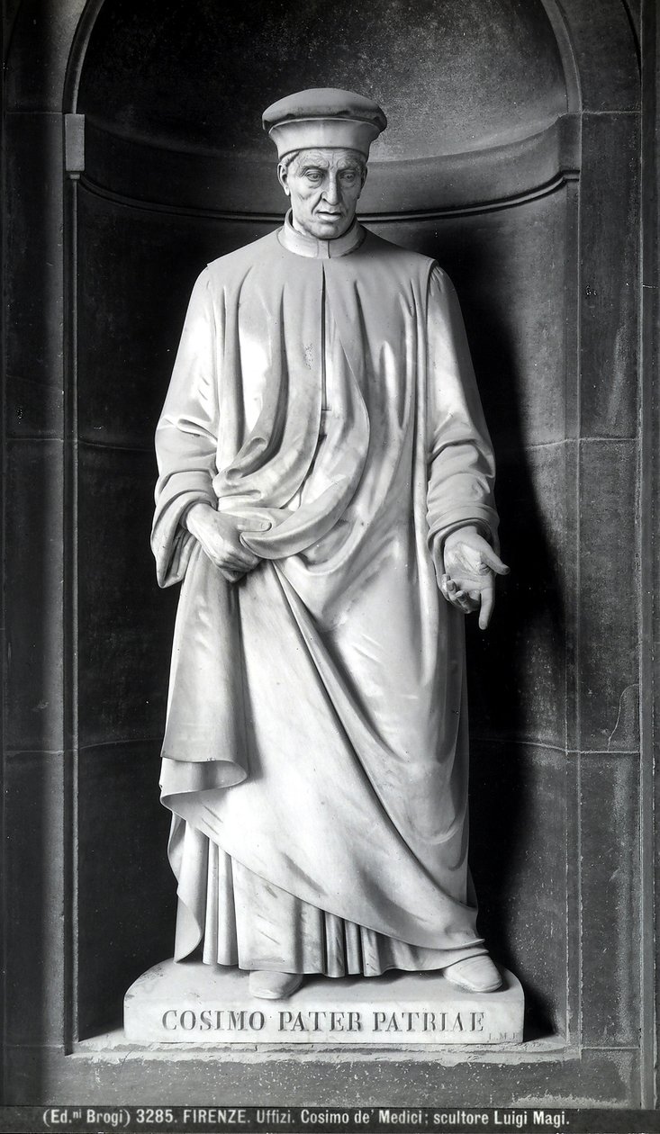 Statue de Cosme de Médicis - Luigi Magi