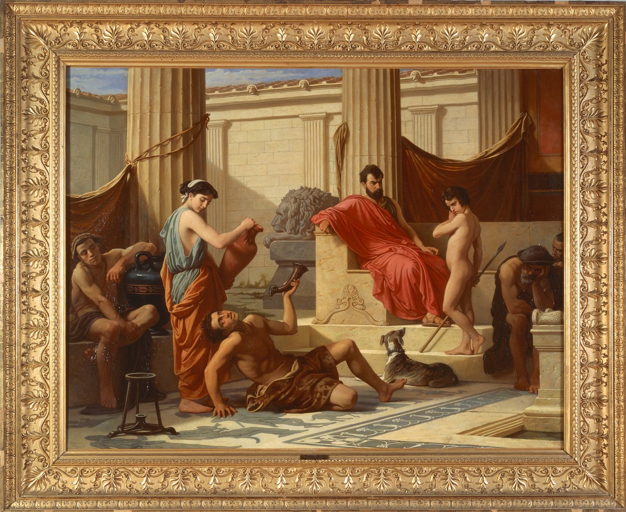 Éducation à Sparte - Luigi Mussini