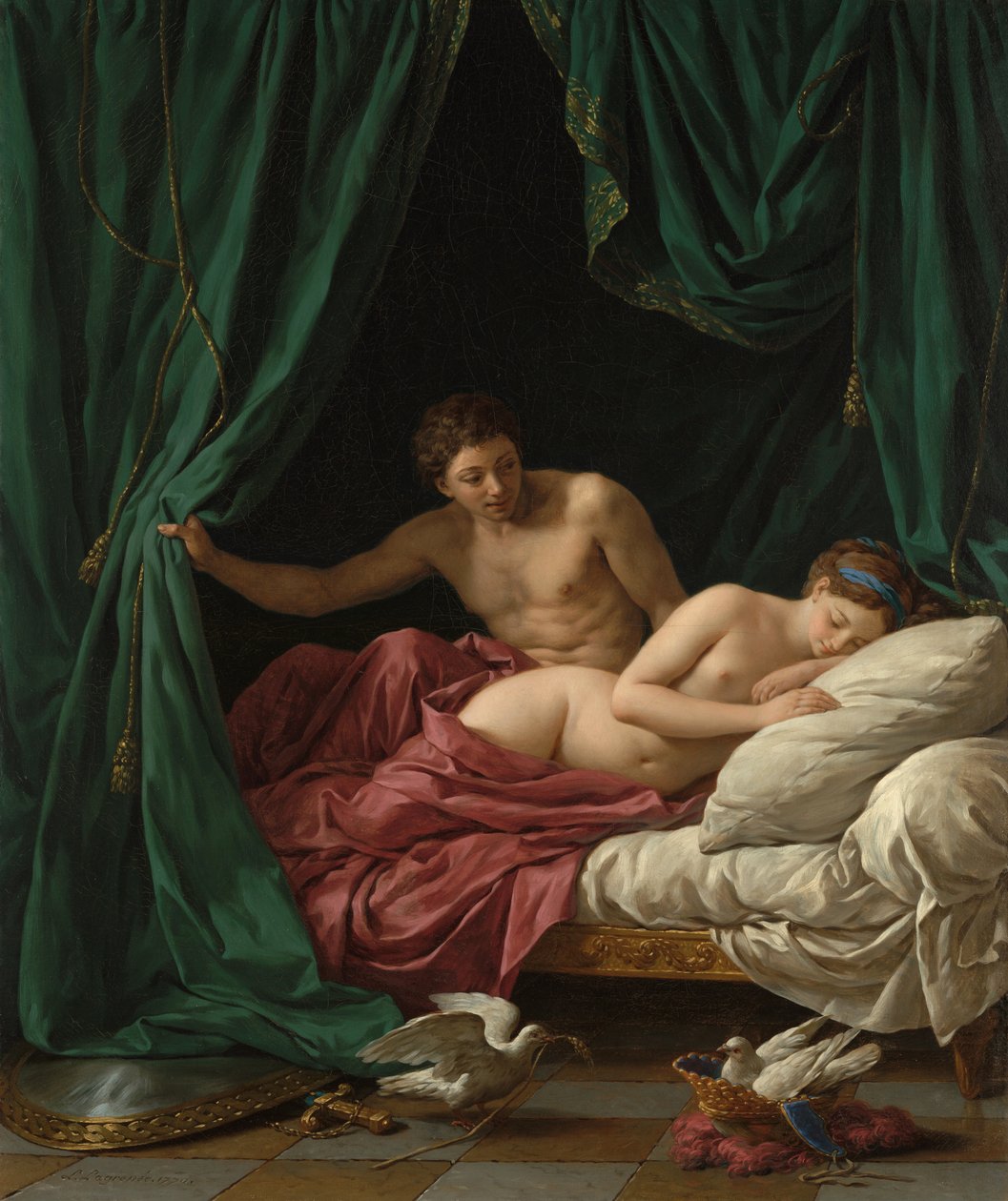 Mars et Vénus, allégorie de la Paix - Louis Jean François Lagrenée