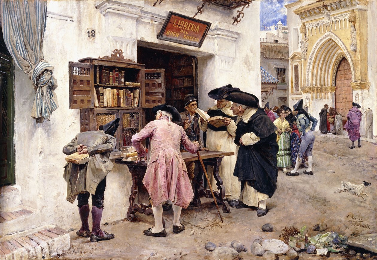 Les bibliophiles, 1879 - Luis Jimenez y Aranda