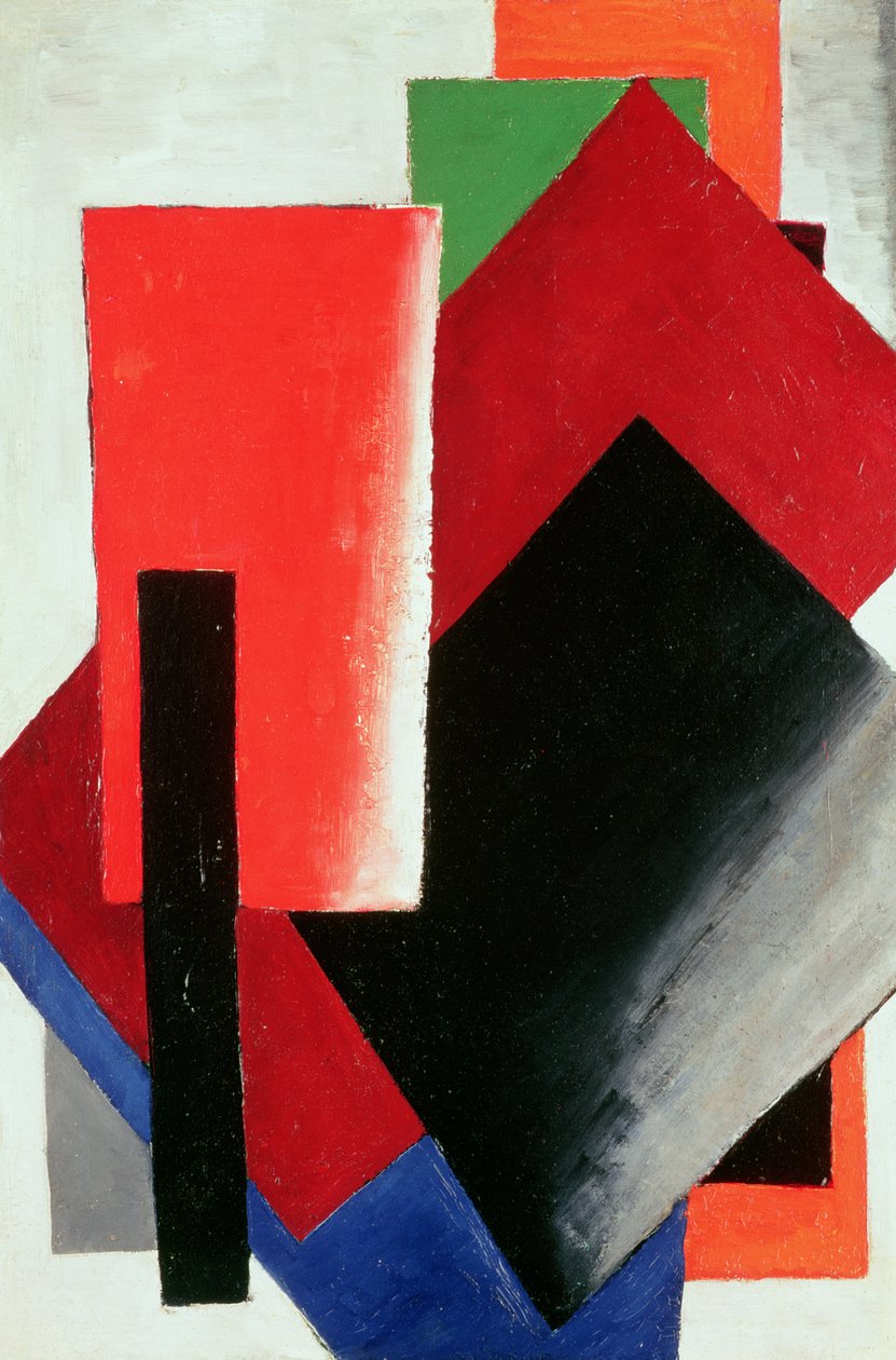 Composition architectonique, 1918 - Lyubov Sergeevna Popova