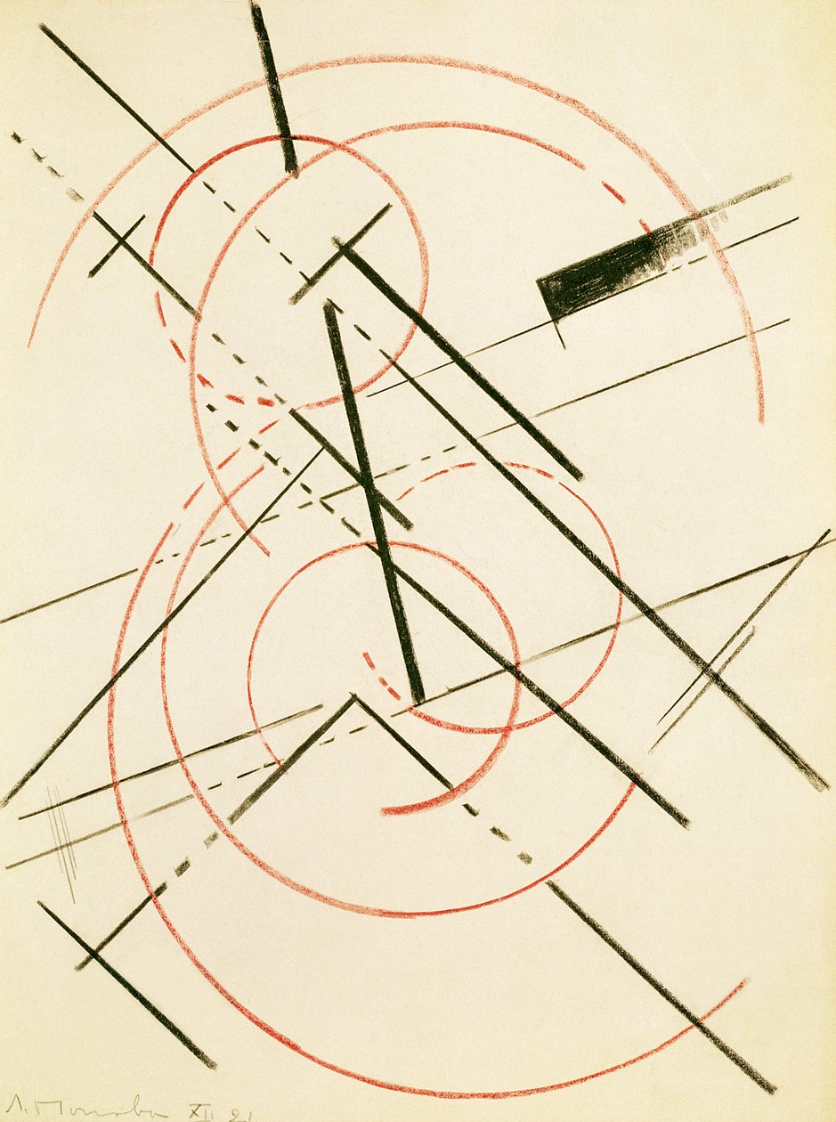 Composition linéaire - Lyubov Sergeevna Popova