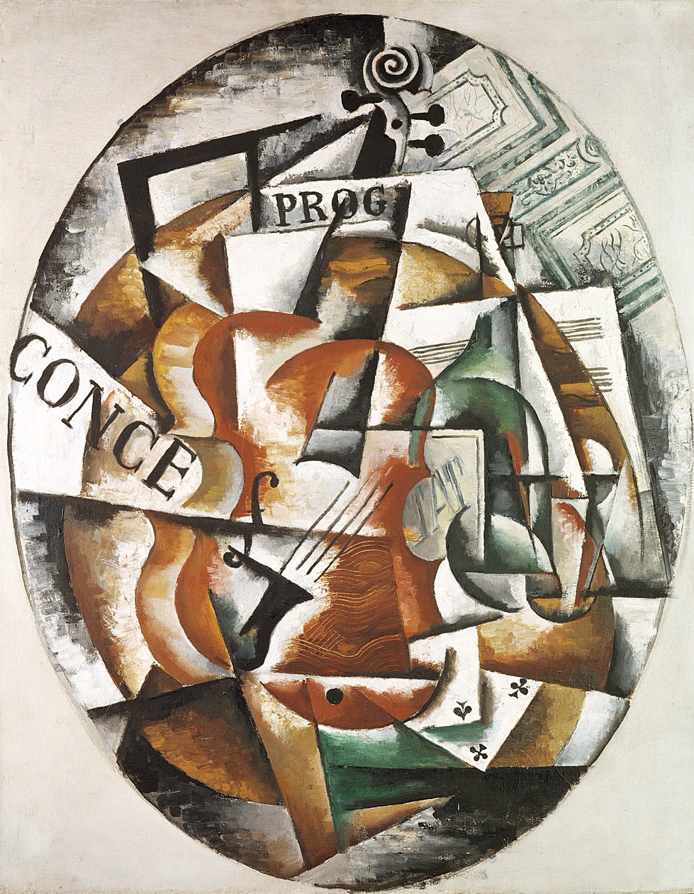 Violon, 1915 - Lyubov Sergeevna Popova