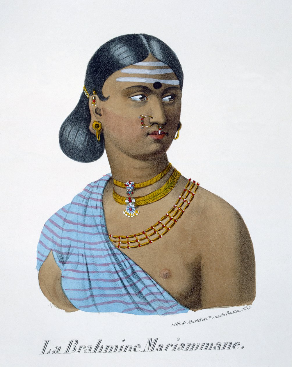 Mariammane, une femme brahmane, 1827-35 - M.E. Burnouf