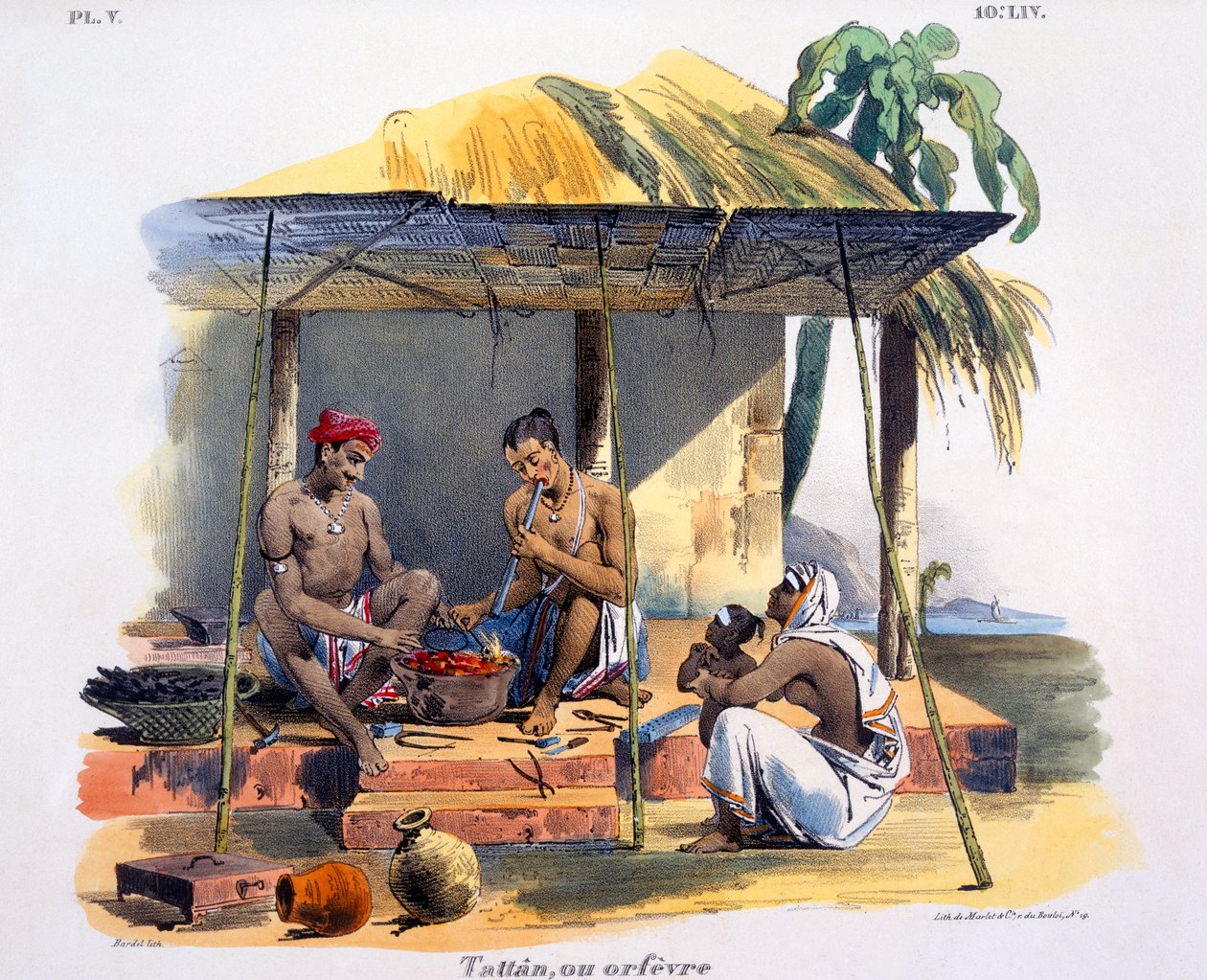 Forgeron ou métallurgiste, 1827-35 - M.E. Burnouf