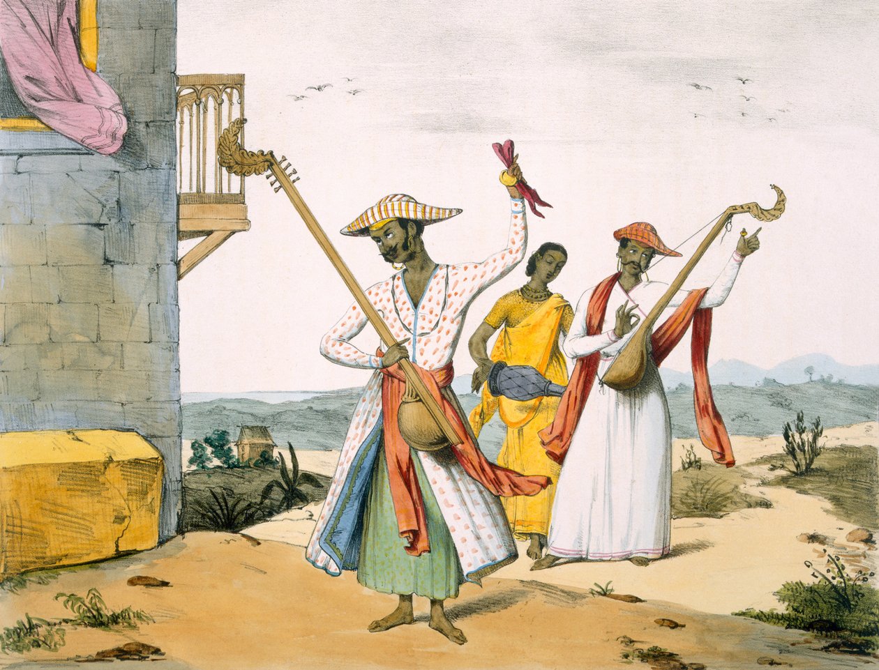 Chanteurs Itinérants, 1827-35 - M.E. Burnouf