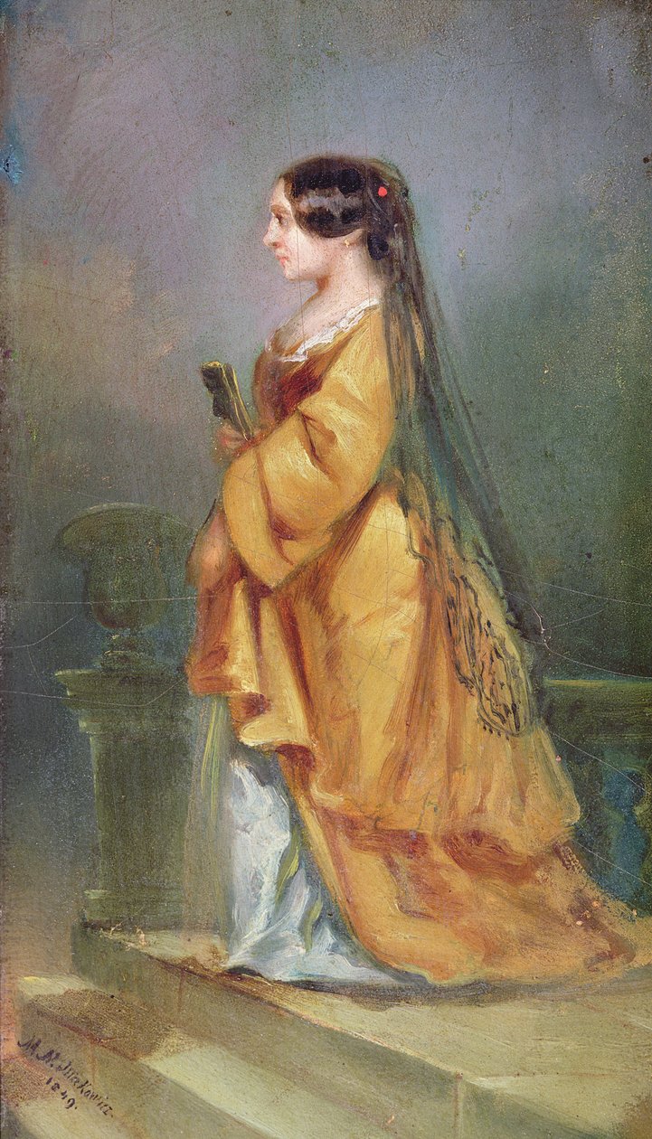 Portrait de George Sand, 1849 - M.N. Makowicz