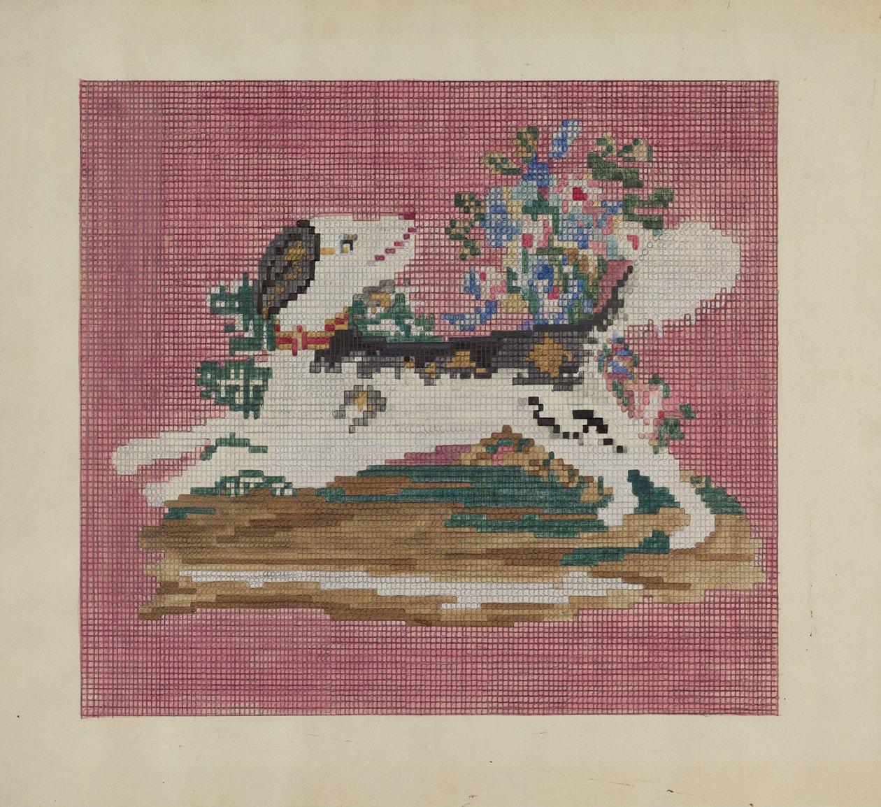 Housse de chaise, vers 1937 - Mabel Ritter