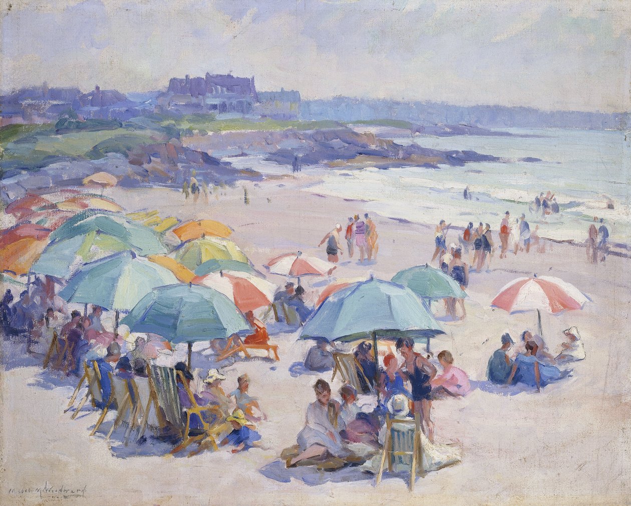 Un Après-Midi à la Plage - Mabel Woodward