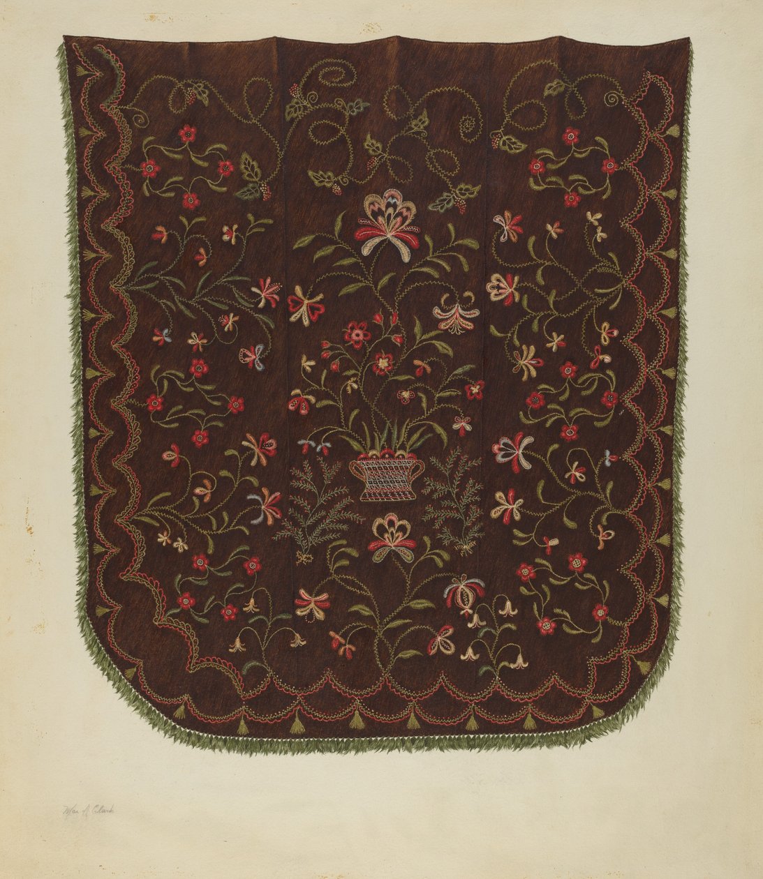 Couvre-lit - Mae A. Clarke