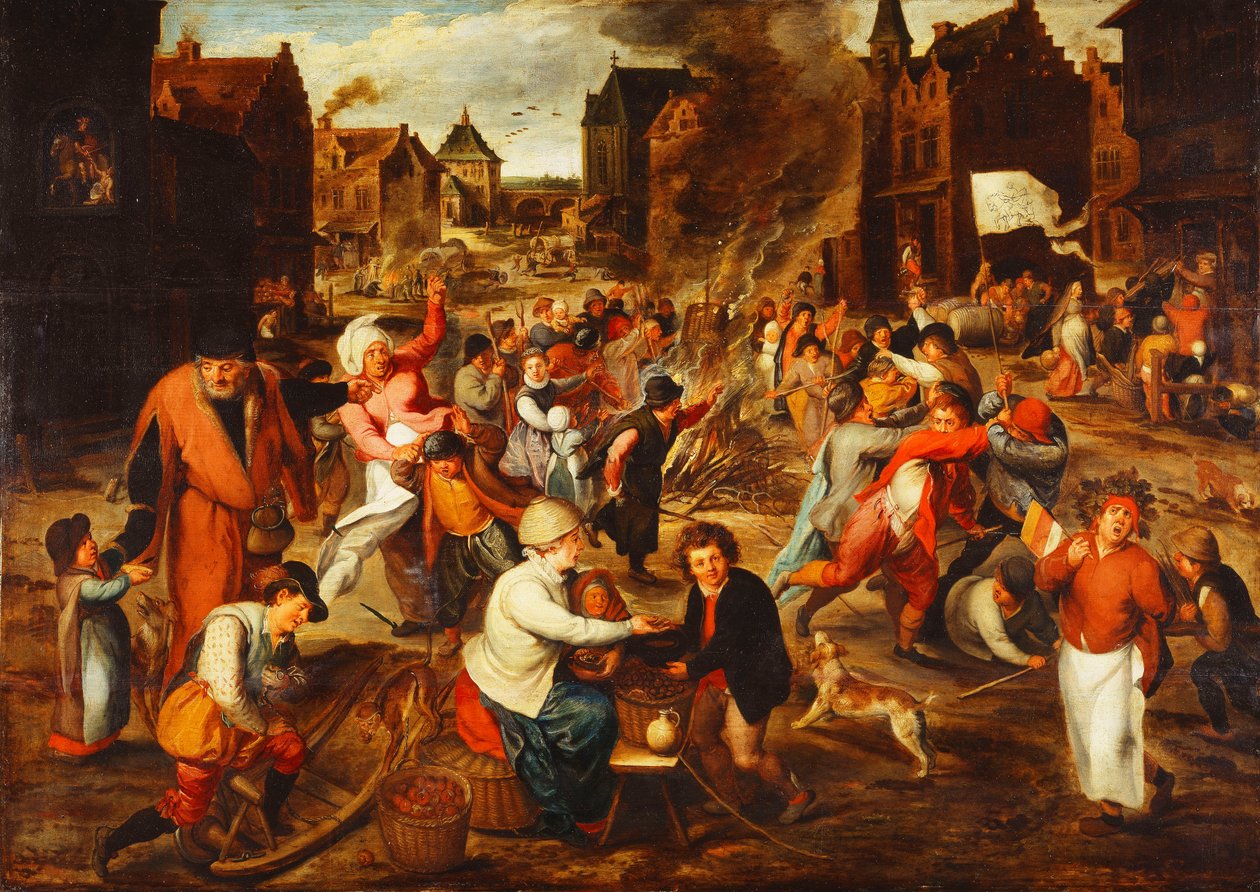 La Fête de Saint - Maerten van Cleve