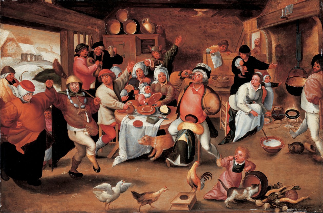 Le Roi Boit - Maerten van Cleve