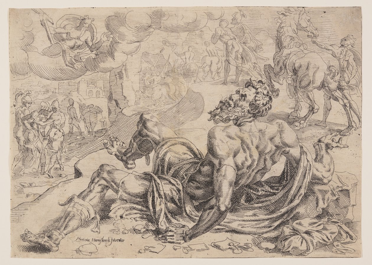 La conversion de Saul - Maerten van Heemskerck