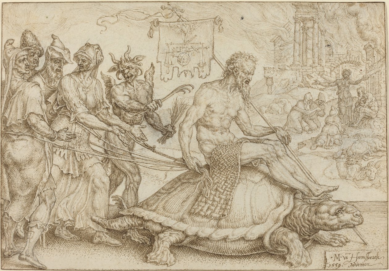 Le triomphe de Job - Maerten van Heemskerck