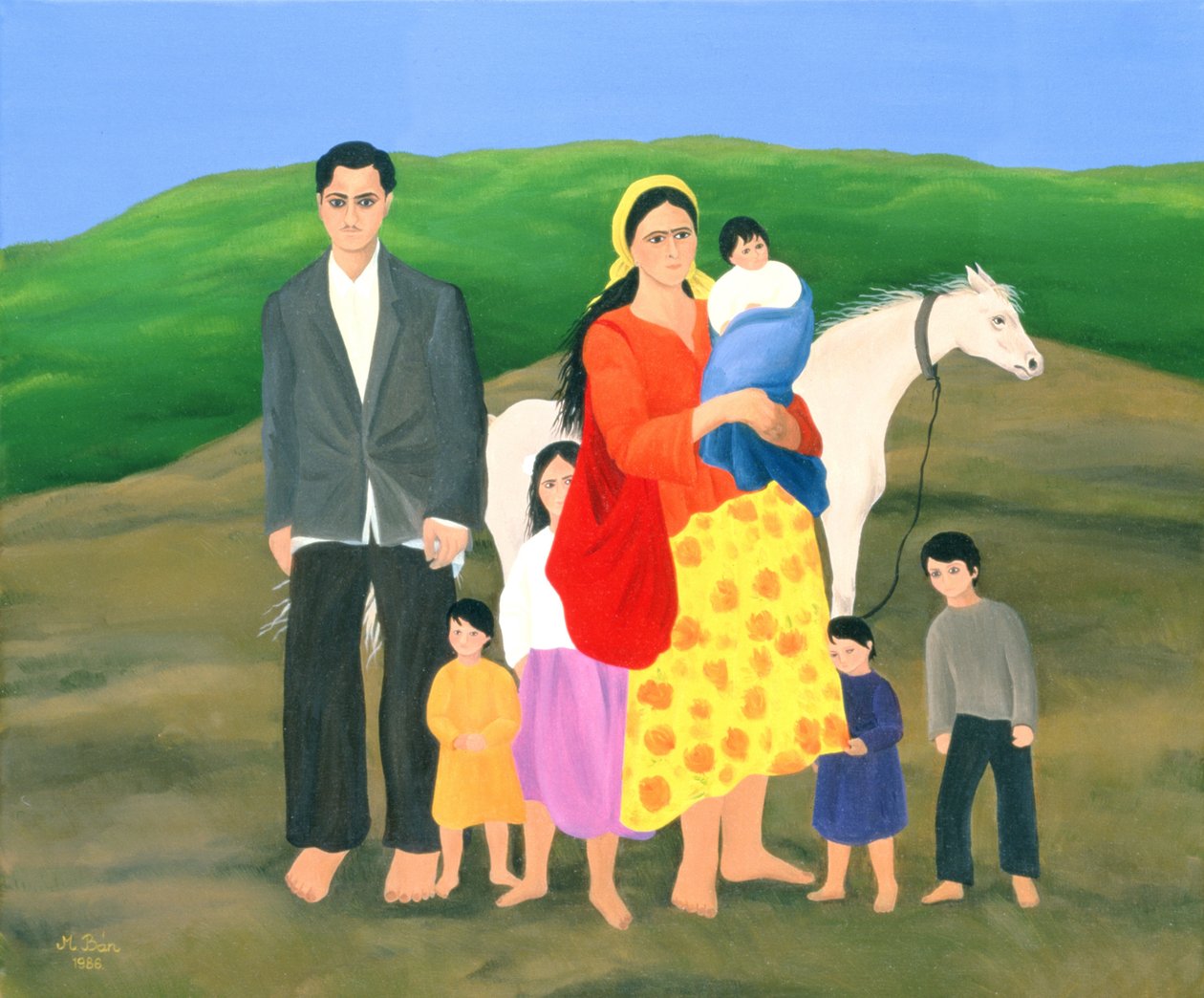 Famille Gipsy, 1986 - Magdolna Ban