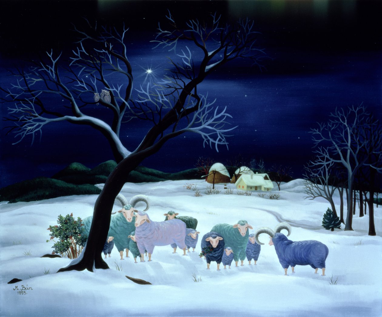 Douce nuit, sainte nuit, 1995 - Magdolna Ban