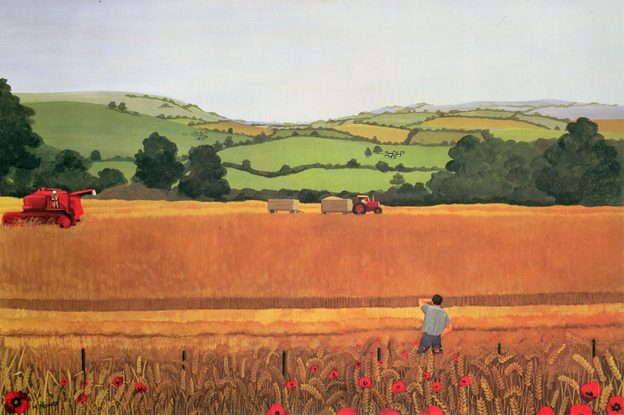Récolte dans les Cotswolds - Maggie Rowe
