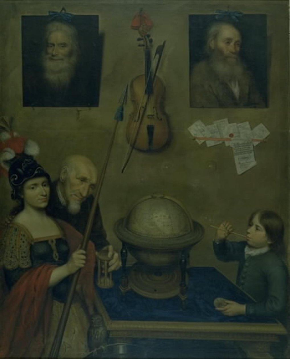 Vanité avec Minerve - Magnus Jørgensen
