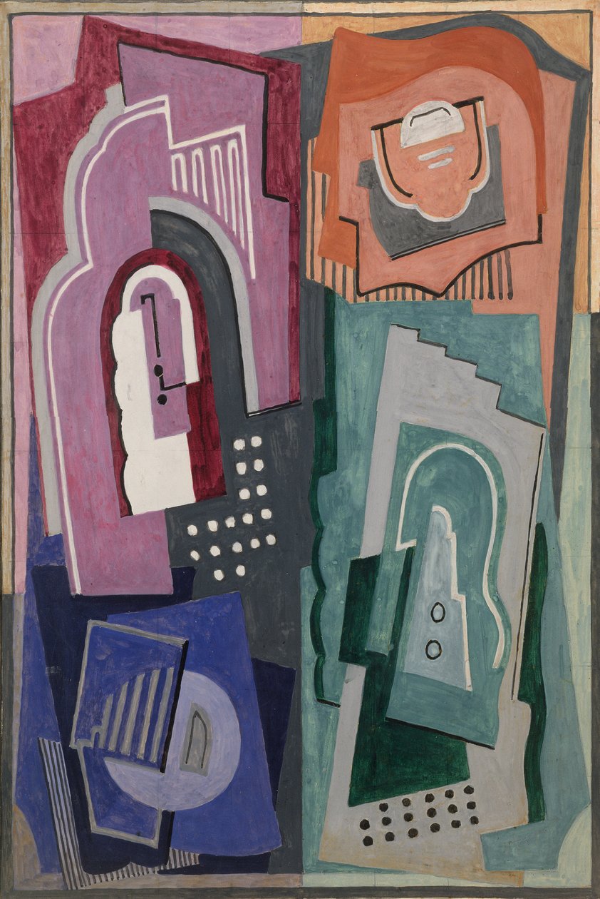 Composition des cinq éléments, vers 1929 - Mainie Jellett