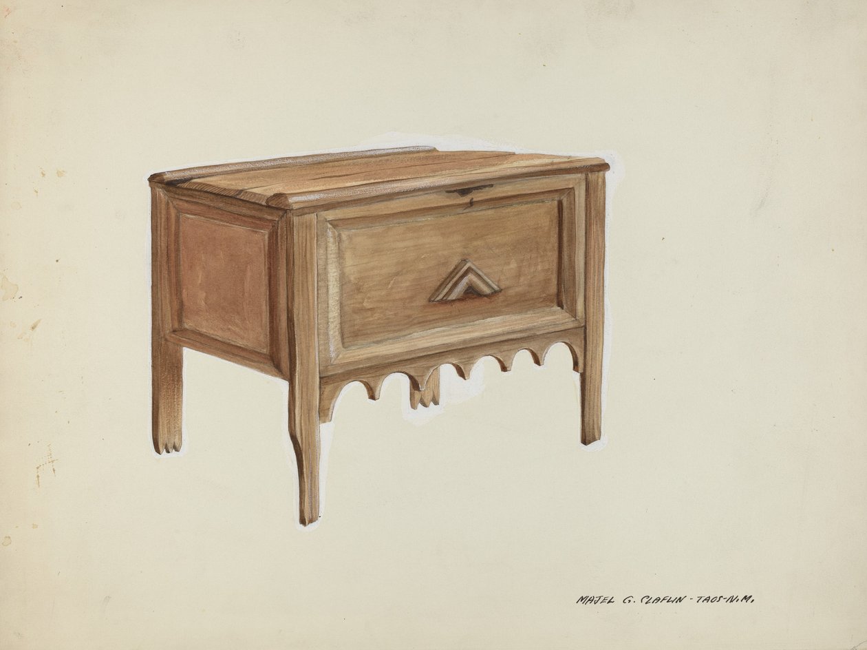 Coffre - Majel G. Claflin