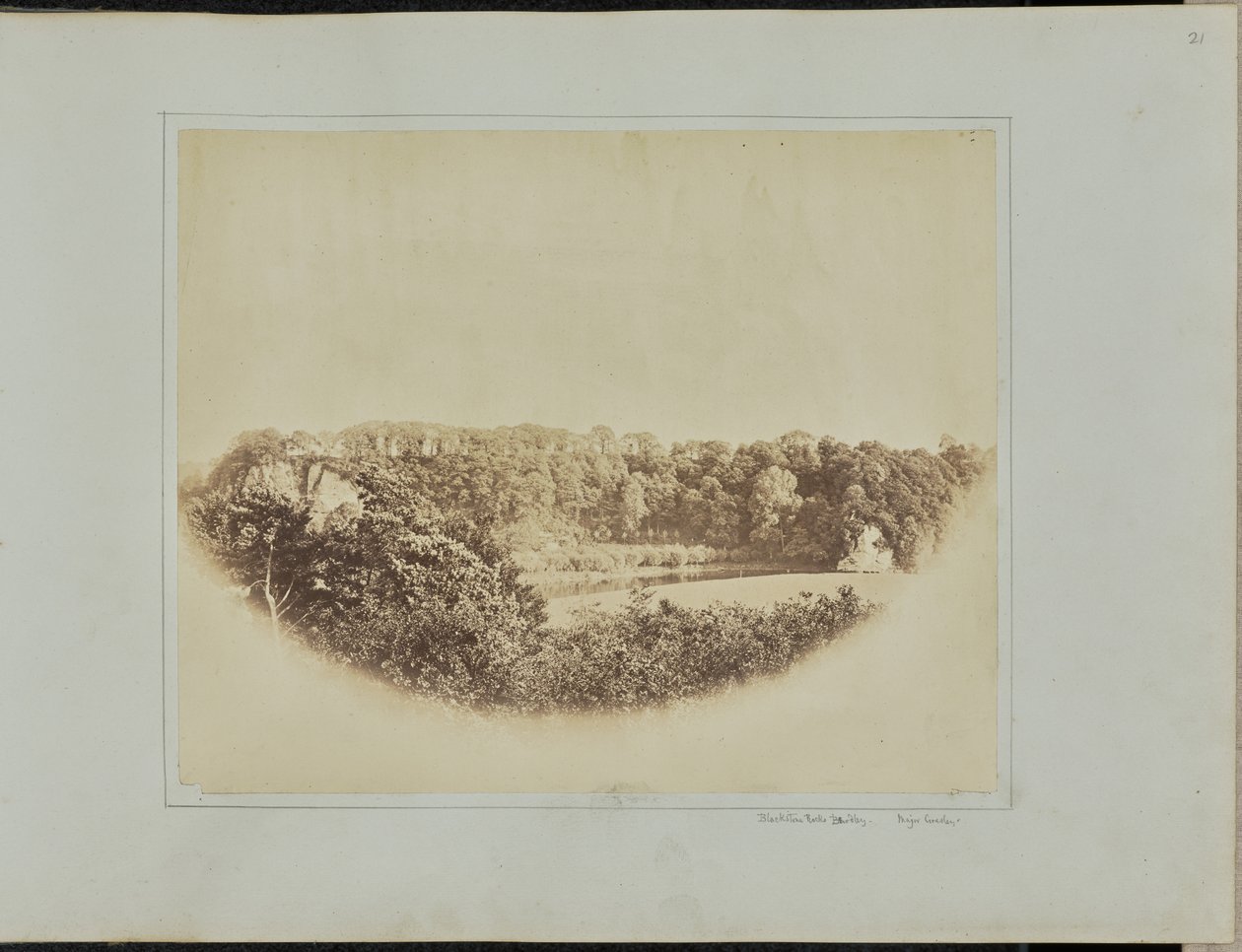 Rochers de Blackstone, Bewdley - Major F. Gresley