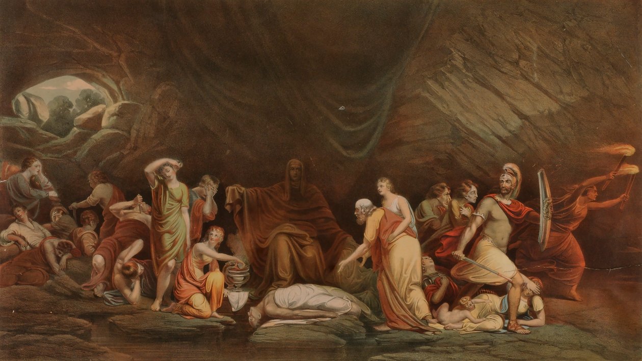 La Cour de la mort - Major and Knapp Sarony