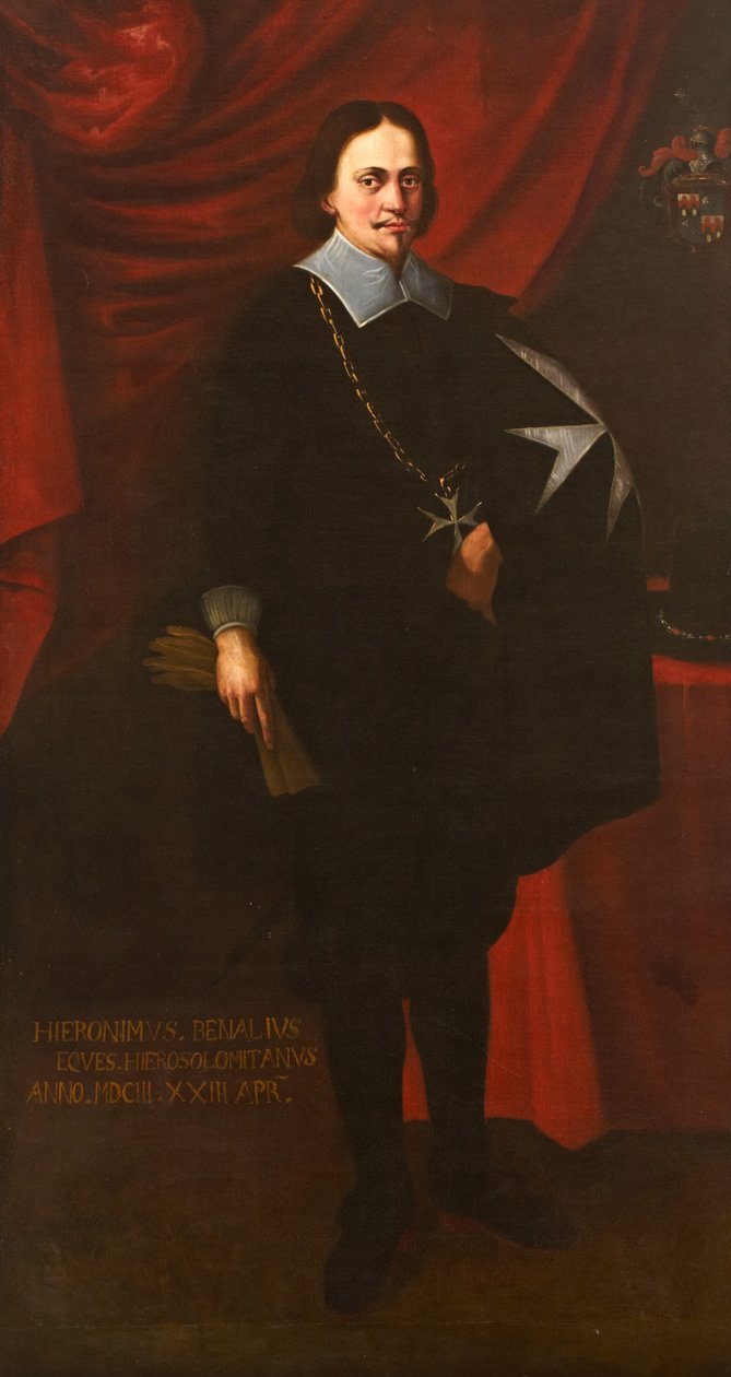 Heironimus Benalius-Girolamo Benaglio de Bergame, 1603 - Maltese School