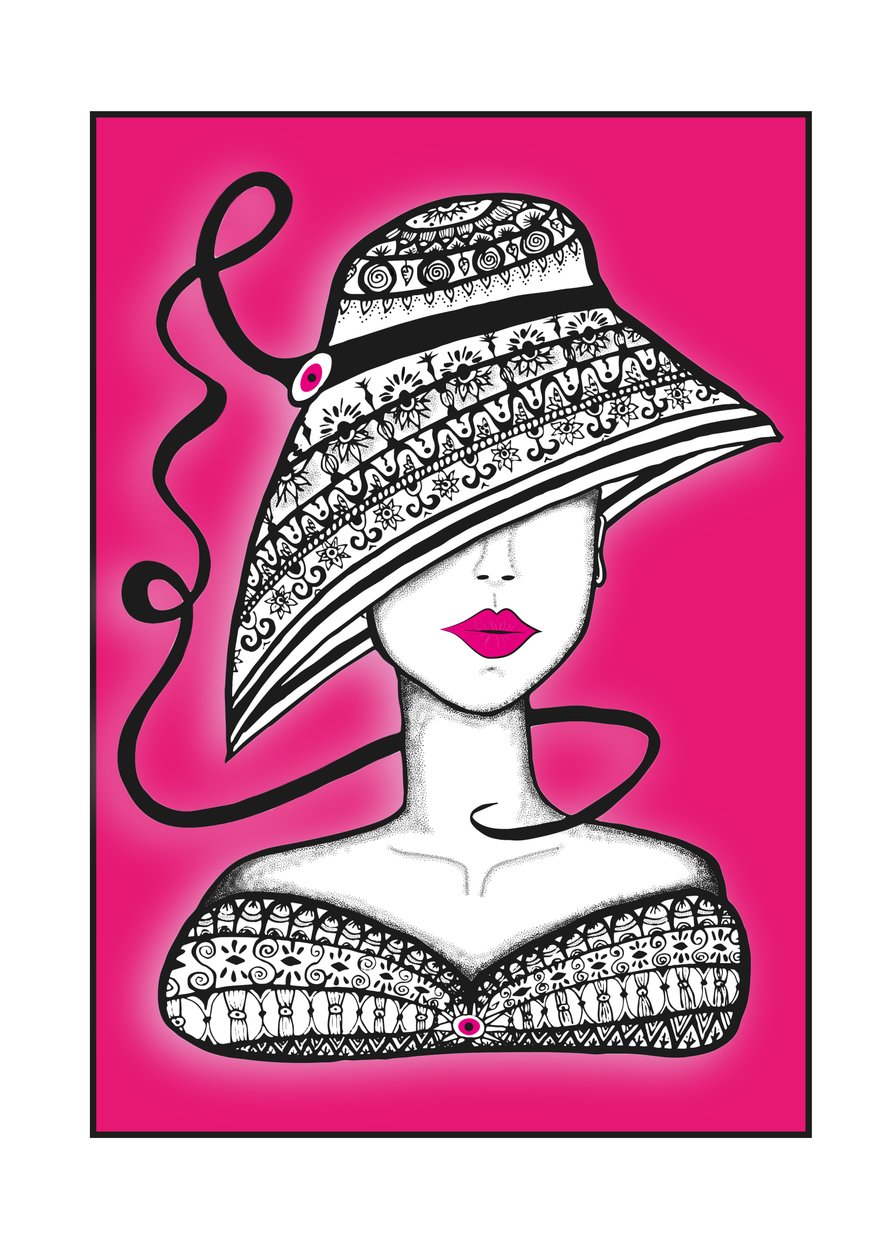 Dame en rose - MandalaSensual