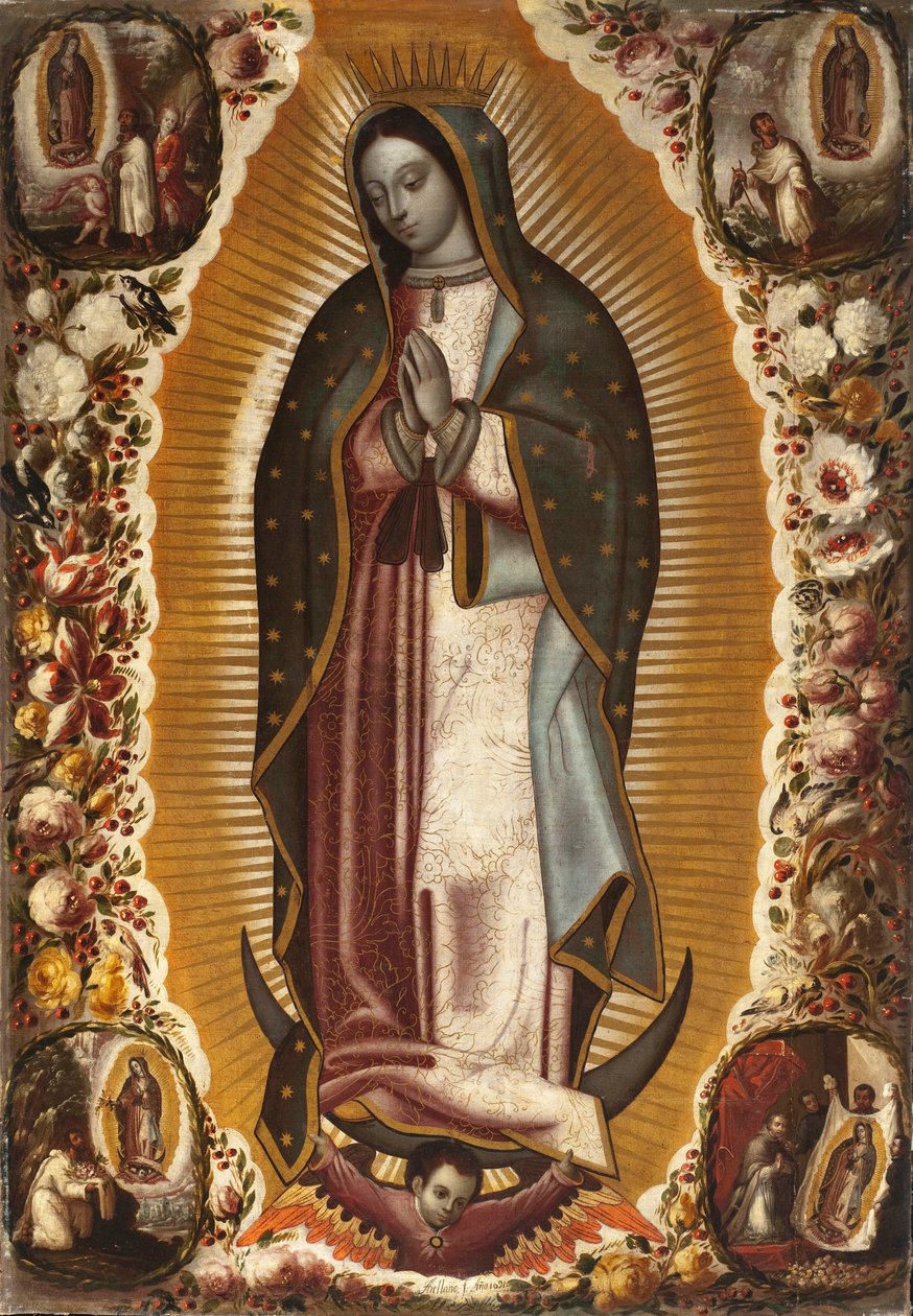Vierge de Guadalupe (Virgen de Guadalupe) - Manuel de Arellano