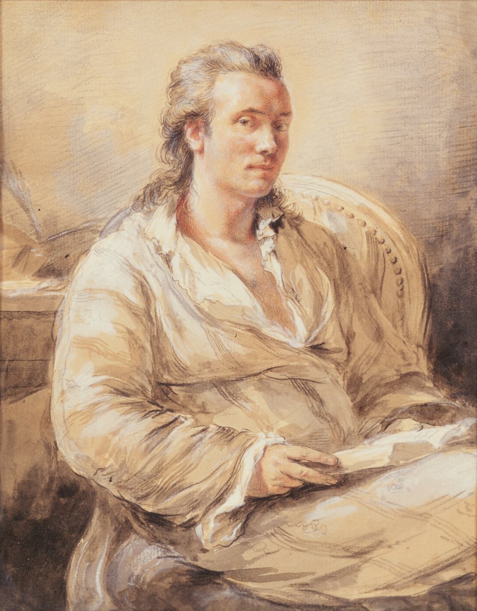 Autoportrait - Marc Theodore Bourrit