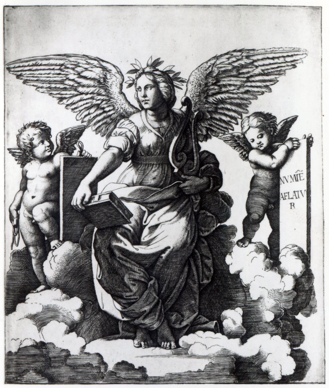 Poésie, vers 1515 - Marcantonio Raimondi