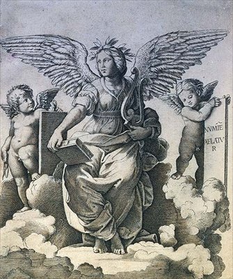 Poésie, c.1515 - Marcantonio Raimondi