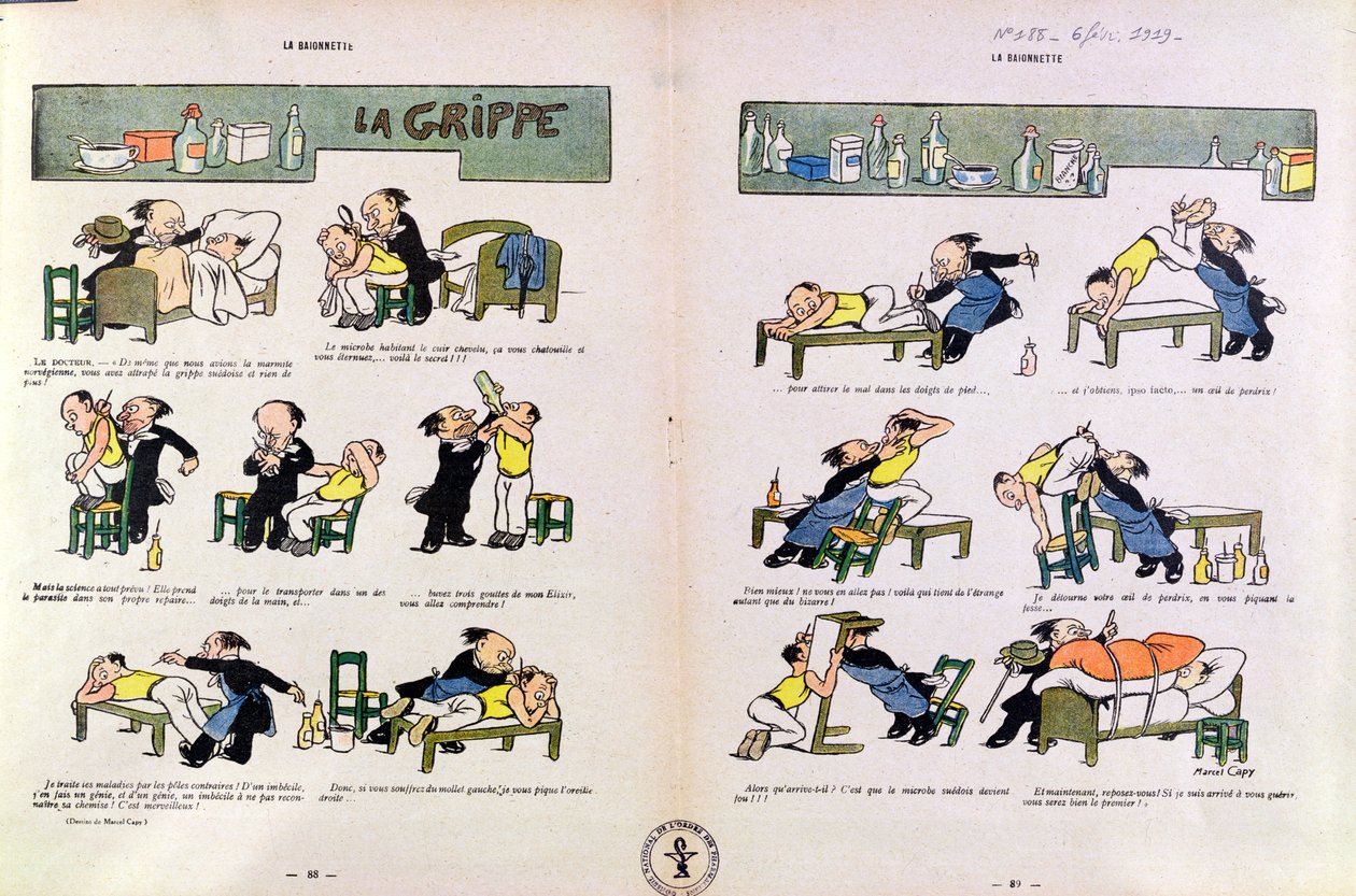 La grippe espagnole, de 