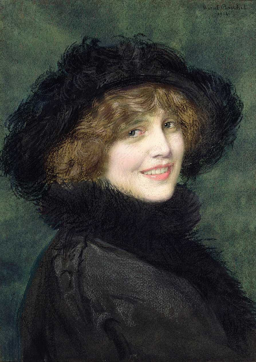 Portrait de Madame Ryan, née Arlette Warrain, 1914 - Marcel Andre Baschet