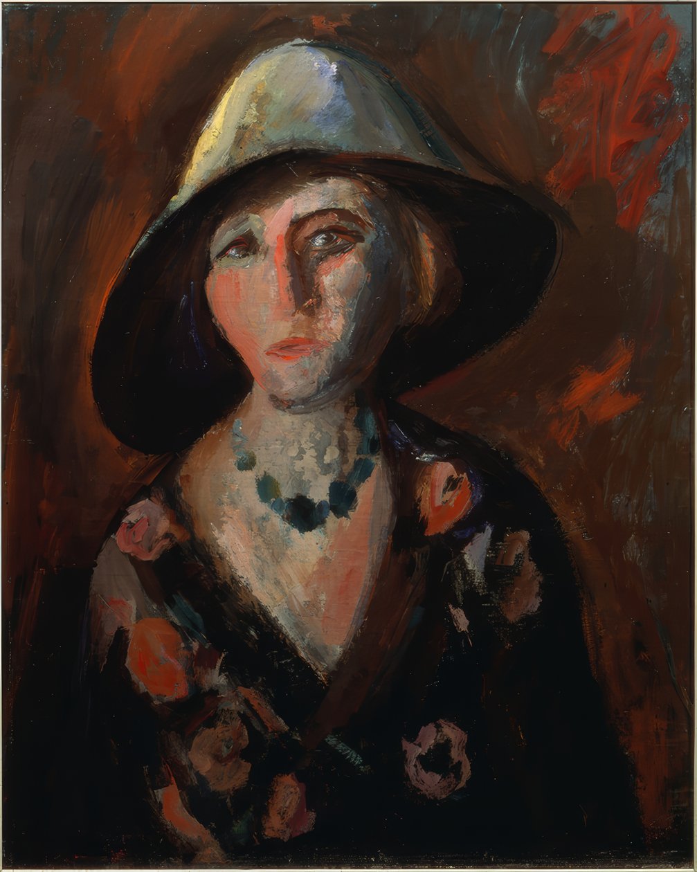 Portrait de Madame Millett - Marcel Poncet