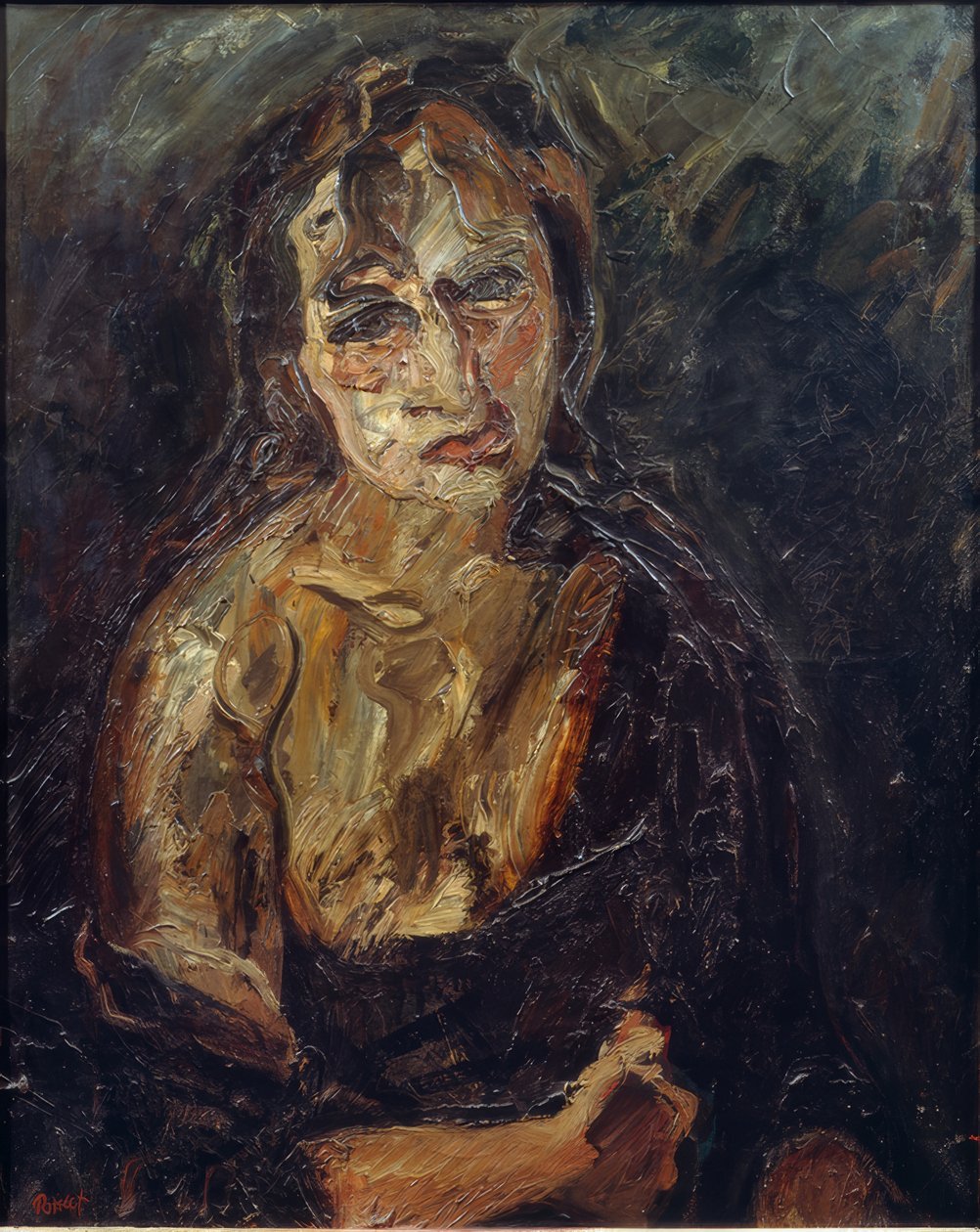 Portrait triste - Marcel Poncet