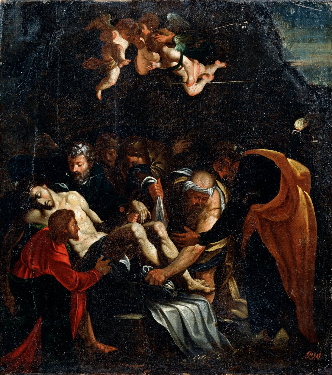 La Descente de Croix, XVIe siècle - Marcello Venusti
